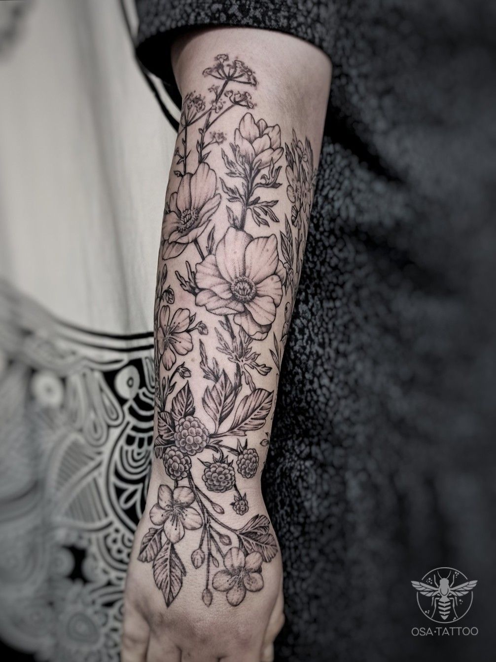 Six Artists Who Draw Gorgeous Botanical Tattoos  The New York Times