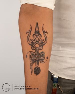 Religious Tattoo done by Bishal Majumder at Circle Tattoo