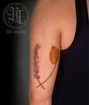 Botanical inspiration tattoo 
