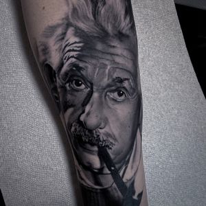 Portrait of Albert Einstein 