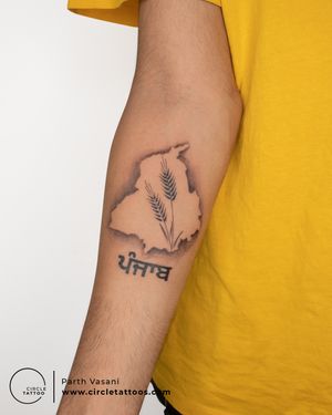 Tattoo done by Parth Vasani at Circle Tattoo
