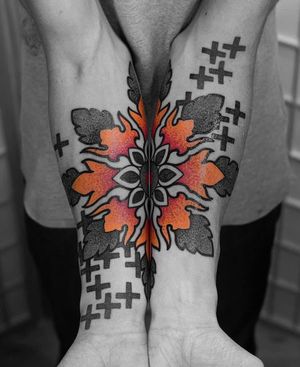 Half and Half Mandala by Sudanim.