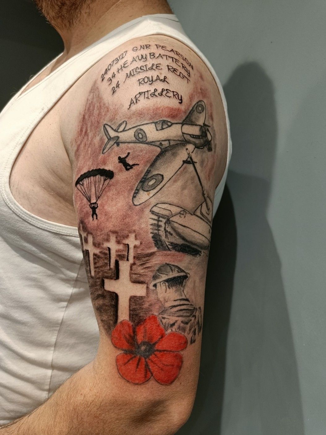Irezumi Ink Iceland - On point as always 👌🏼 By Aksel #tattoo #tattooideas  #tattoodesign #tattooartist #artist #blackandwhitetattoo #inked #inkedup  #inktattoo #ww2 #armytattoo #sleevetattoo | Facebook