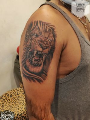 Realistic Lion Face Tattoo Tattoo by:Bharath Tattooist For Appointments Contact 8095255505 "Tattoo Gallery" 'Get Inked or Die Naked' #tattoo #liontattoo #lionfacetattoo #realistictattoo #realisticliontattoo #tattooart #art #artist #tattooartist #tattooist #bharathtattooist #tattoogallery #davangeretattoo #instatattoos #mumbaitattoo #delhitattoo #indiantattoo 