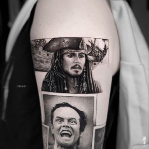 #portrait #jacksparrow #captainjacksparrow #johnnydepp #tattoodo #tattoodoapp #tattoodoartclass