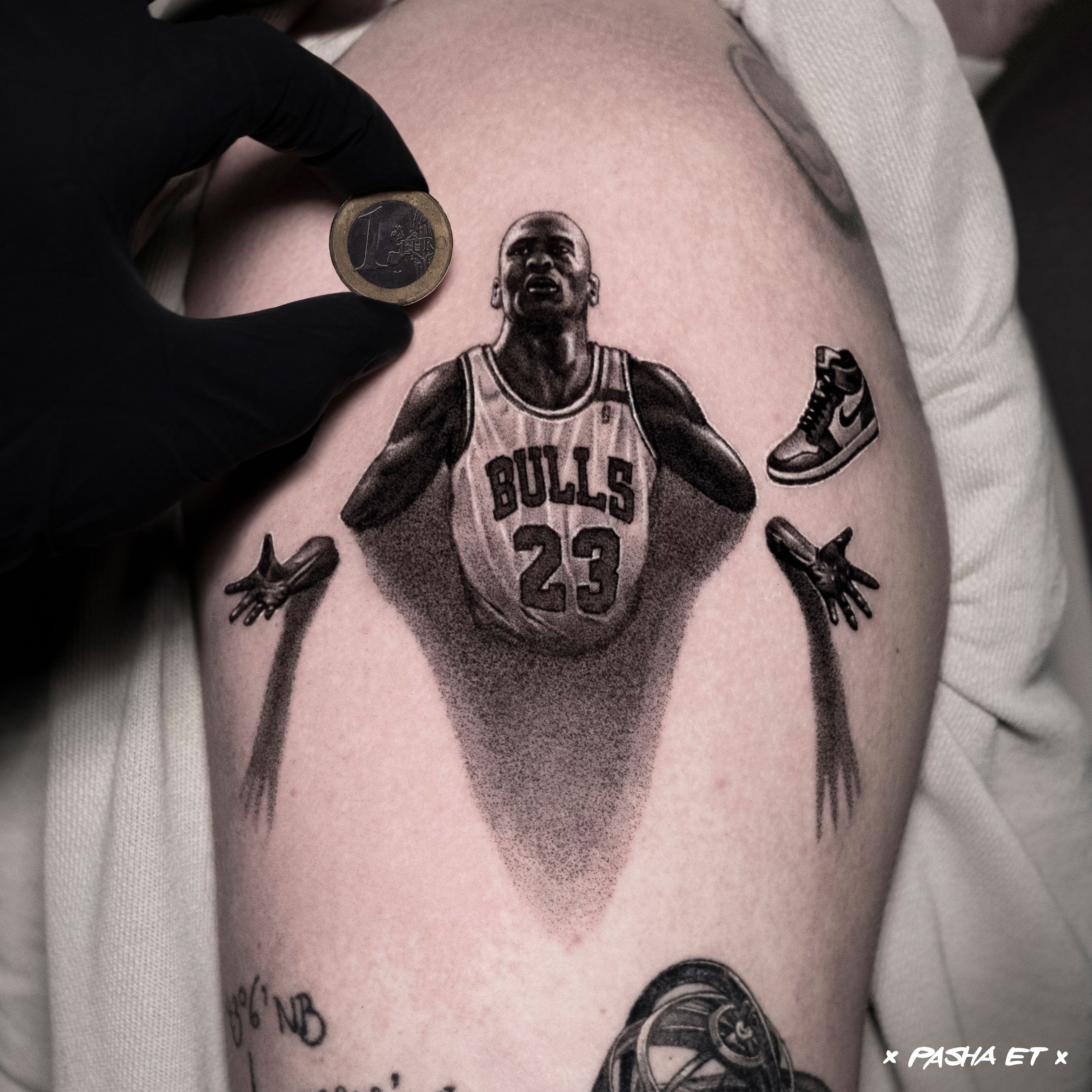 Nike jordan store tattoo