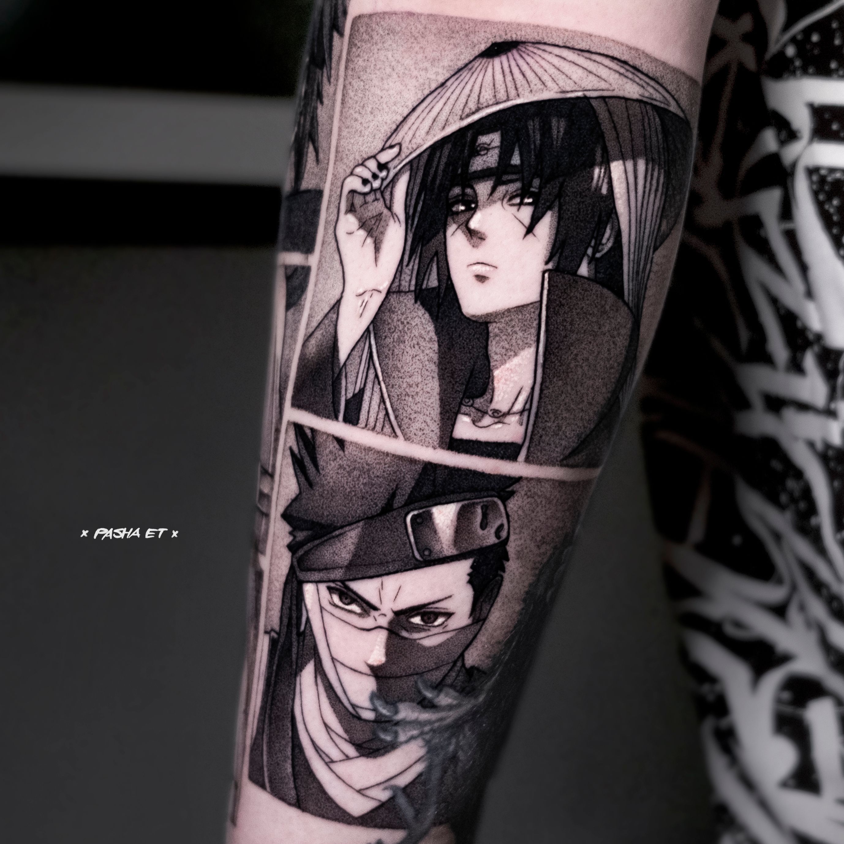 Tatuagem do Naruto! #naruto #sasuke #itachi #tattoo #anime