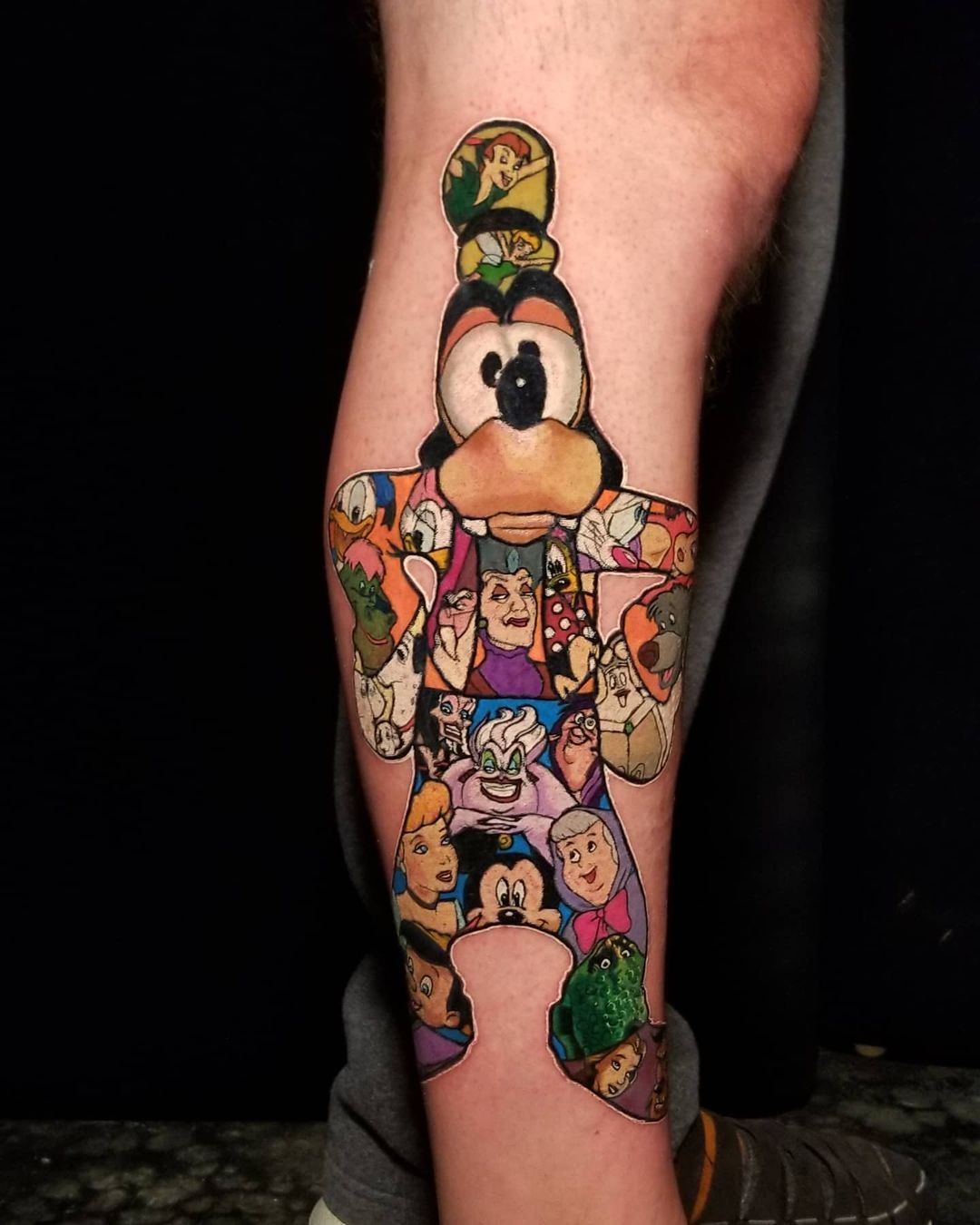 Disney Tattoos on Instagram  This Powerline tattoo is giving me life   who is your favorite Goofy Movie character By Artist russelltattoo     disneyland