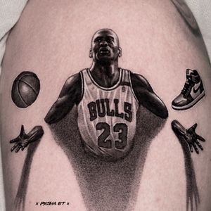 #jordan #michaeljordan #nike #air #nikejordan #portrait #basketball #tattoodo #tattoodoapp #tattoodoartclass