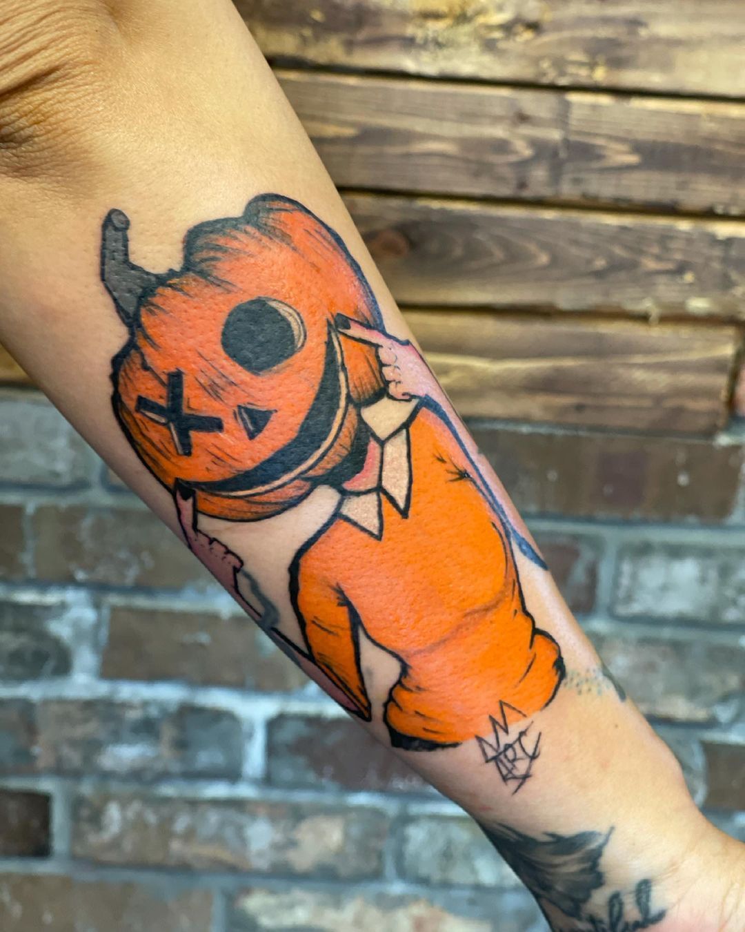 Alex Miller Tattoos  Sam from trickrtreat I did on Saturday Always fun  to do these As always hit me up for your next tattoo dm or 6109181920       