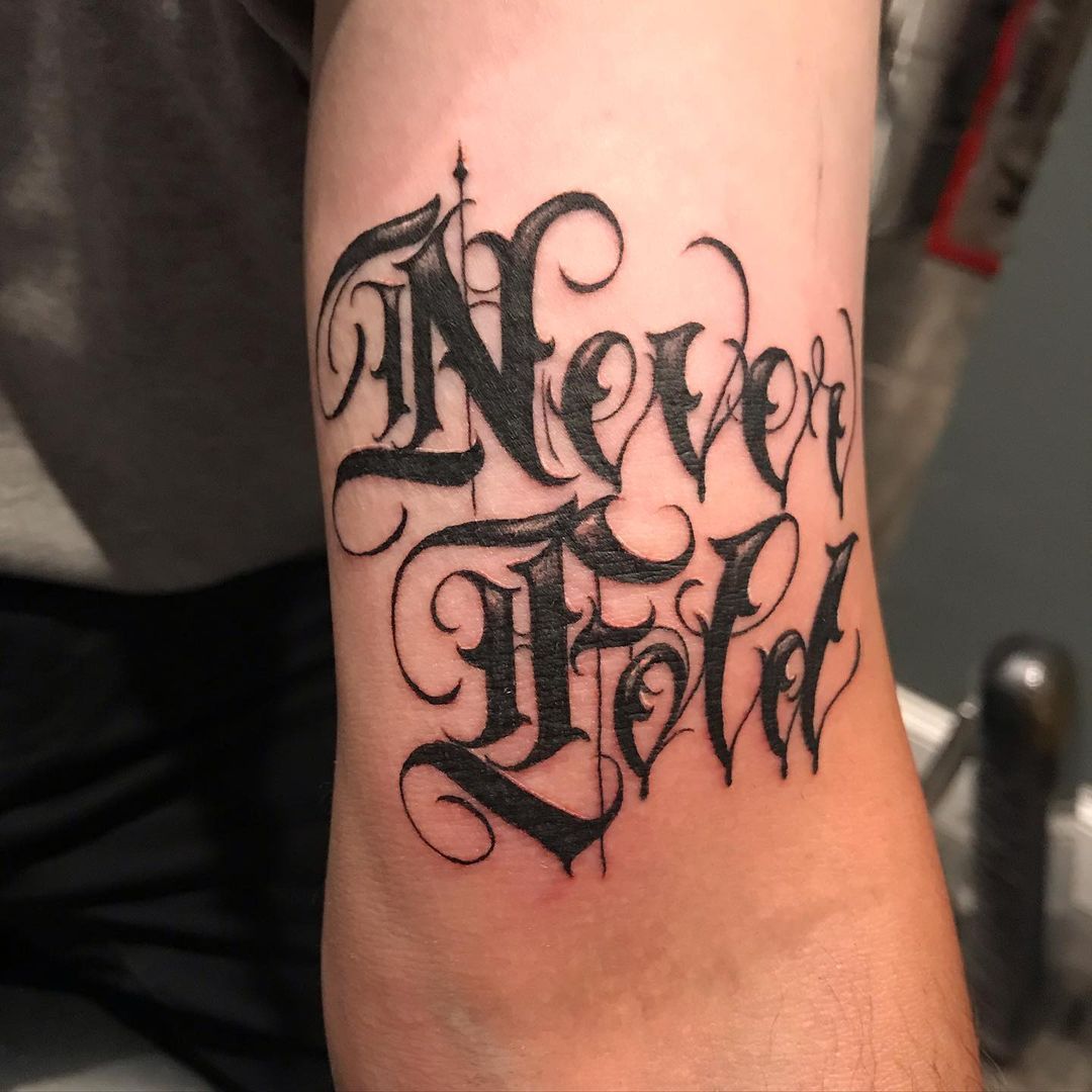 Most Honorable Blog The Letter of the Law Laws for Lettering and Tattoos