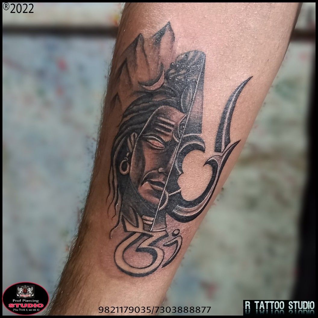 Tattoo uploaded by Rtattoo studio • #shivatattoo #lordshivatattoo #mahakaal  #shivatattoodesign #trishultattoo #mahadev_ #mahakal #angrymahakaltattoo  #shivatattoo #sanskarbhagwantattoo #shiva #shivqmotivationtattoo • Tattoodo