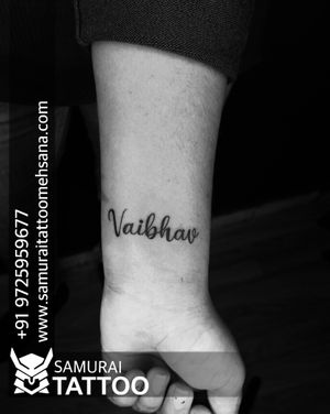 Vaibhav name tattoo |Vaibhav tattoo |Vaibhav name tattoo idea 