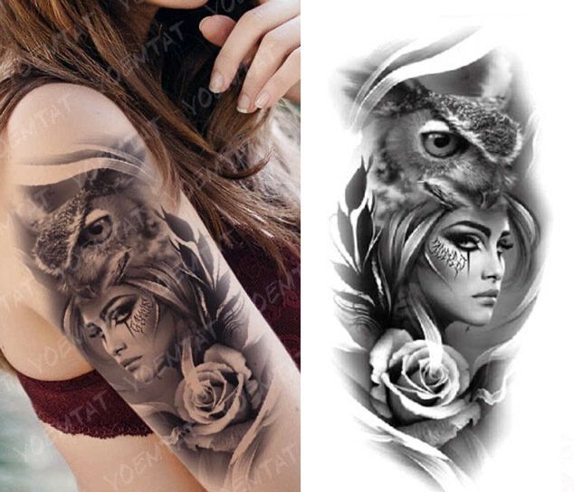 Owl Tattoo Posters for Sale | Redbubble