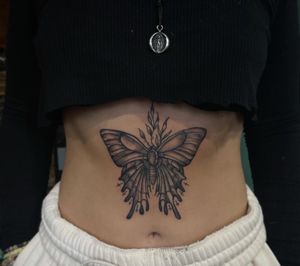 Stomach butterfly 