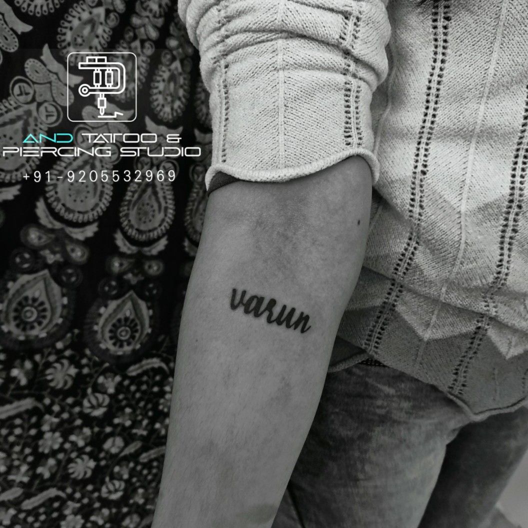 Details more than 77 varun name tattoo on hand best  thtantai2