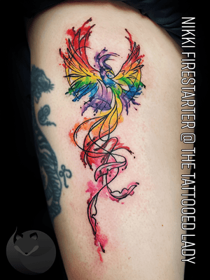 Tattoo uploaded by Nik Firestarter • Rainbow EVERYTHING. Yes please ...