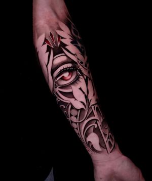 Tattoo uploaded by Romo Sim • All seeing eye (red) • Tattoodo Tattoo uploaded by Romo Sim • All seeing eye (red) • Tattoodo