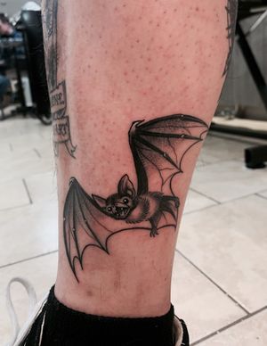 Bat tattoo 