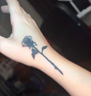 Black rose 🌹 