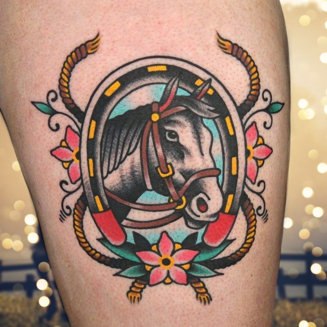 Traditional Pharaoh's Horses Tattoos - Cloak and Dagger Tattoo London