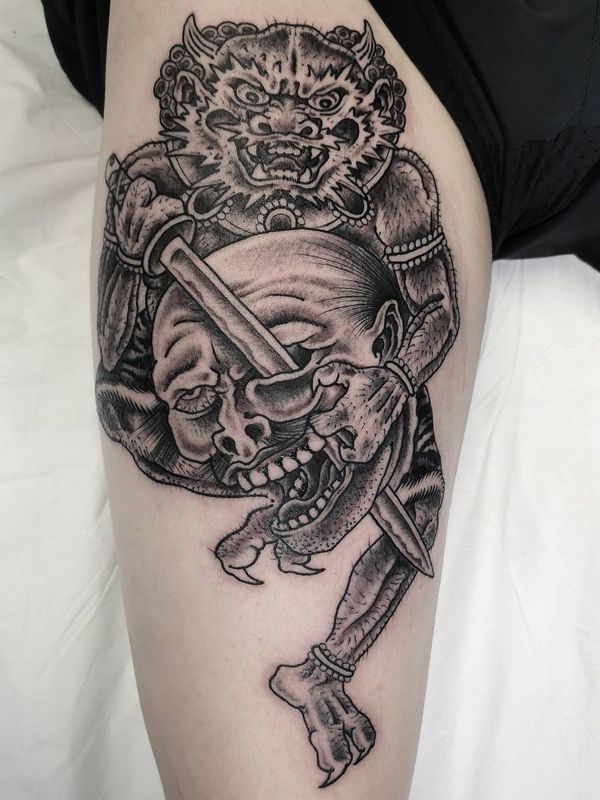 Tattoo from Antony Dickinson
