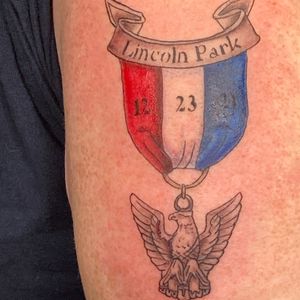 When your mom is proud you’re an Eagle Scout, you get a tattoo 