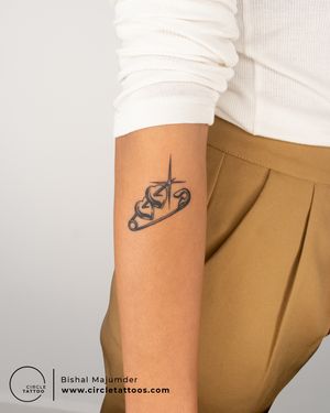 Cute Minimal Tattoo done by Bishal Majumder at Circle Tattoo