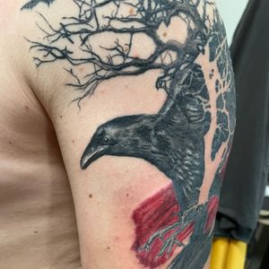 Healed crow.