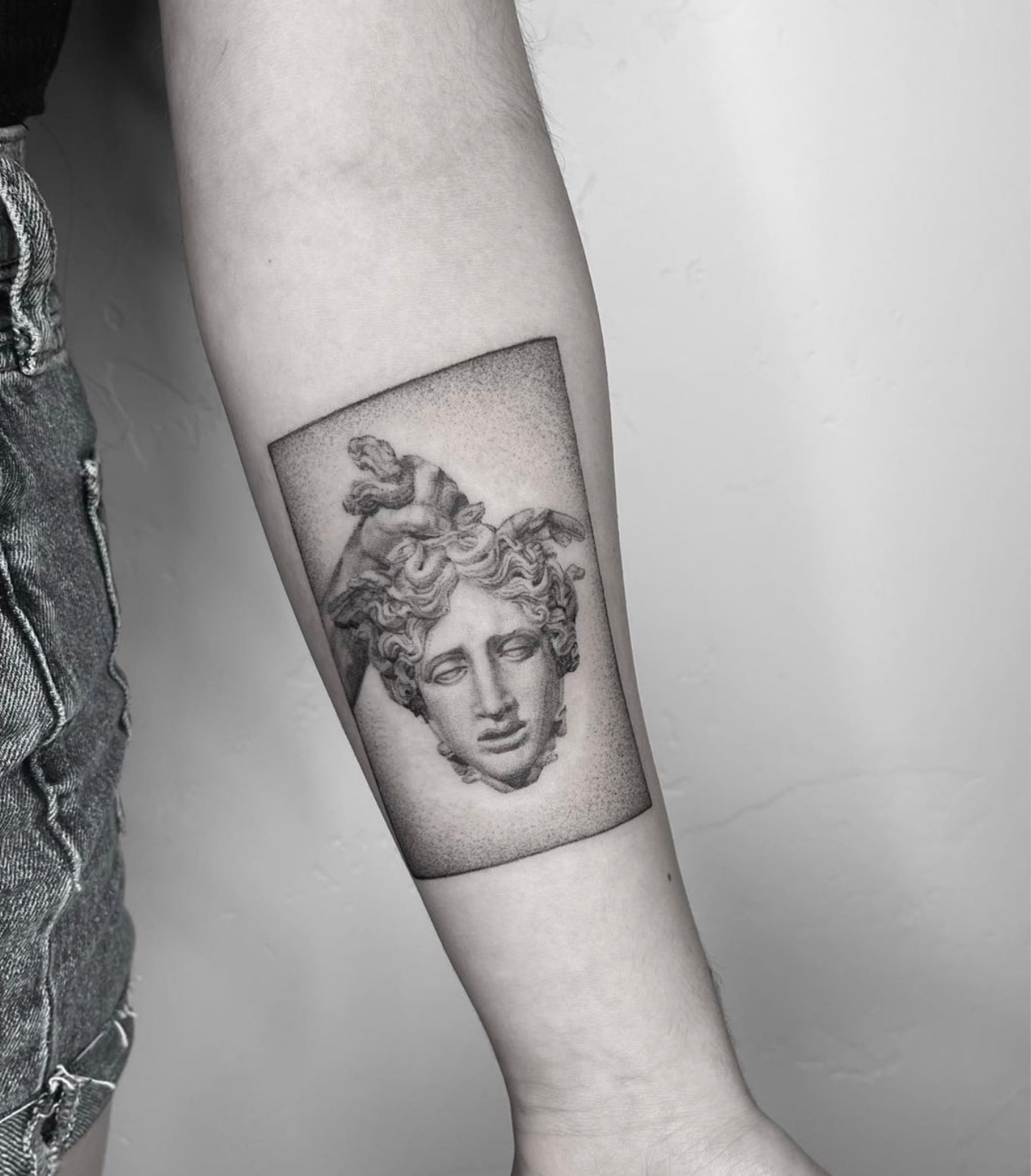 Tat Tuesday Antonio Rodriguez pays homage to famous artwork Greek  mythology through tattoos  The Daily Texan