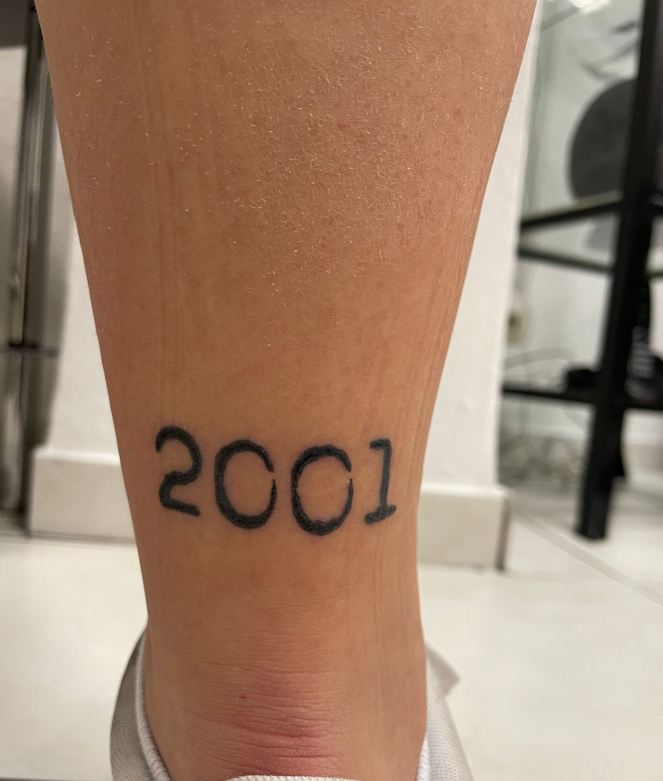 Share 60 2001 tattoo on leg best  incdgdbentre