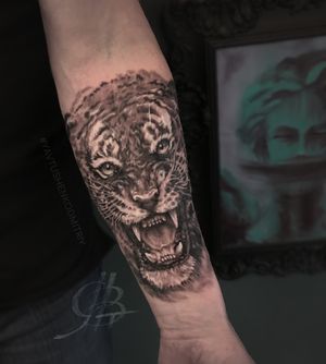 Tattoo work - Tiger / Dnipro