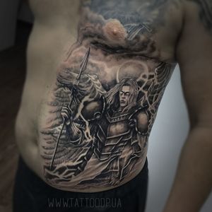 Angel - tattooing Dnieper