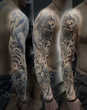 artist from Ukraine - Dnipro tattoo studio - Yavtushenko