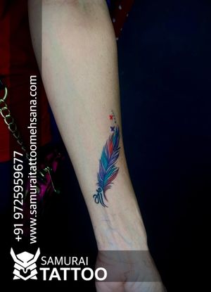 Feather tattoo |Feather tattoo design |Tattoo for girls |Girls tattoo 