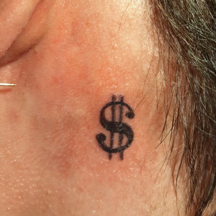 Dollar Sign Money Symbol Temporary Tattoo Water Resistant Set | eBay