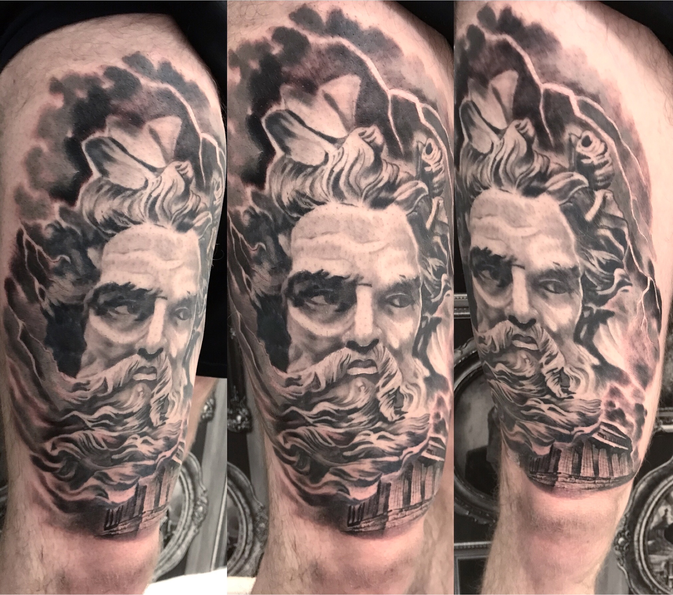 30 amazing Poseidon tattoo ideas you must see   Онлайн блог о тату  IdeasTattoo