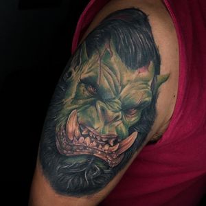 For the Horde! Tatuaje realizado por mí en TATTOO RAPTOR. 📱+52 2223815824