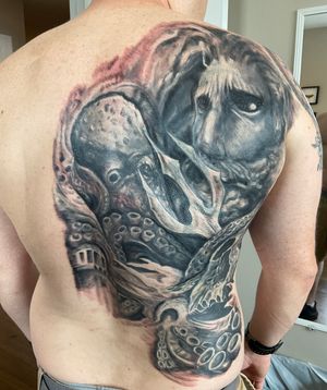 Cover-up Nautical Back Piece