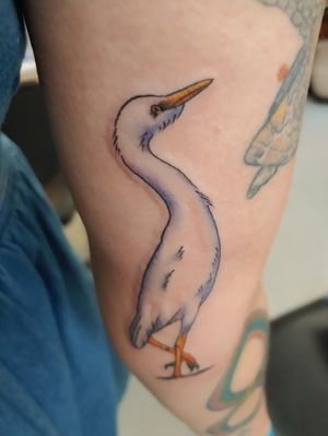 My cattle egret by @JerrimusLo