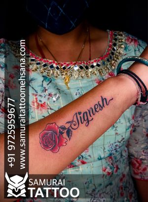 Jignesh name tattoo |Jignesh tattoo |Jignesh name tattoo design |Jignesh name tattoo ideas 
