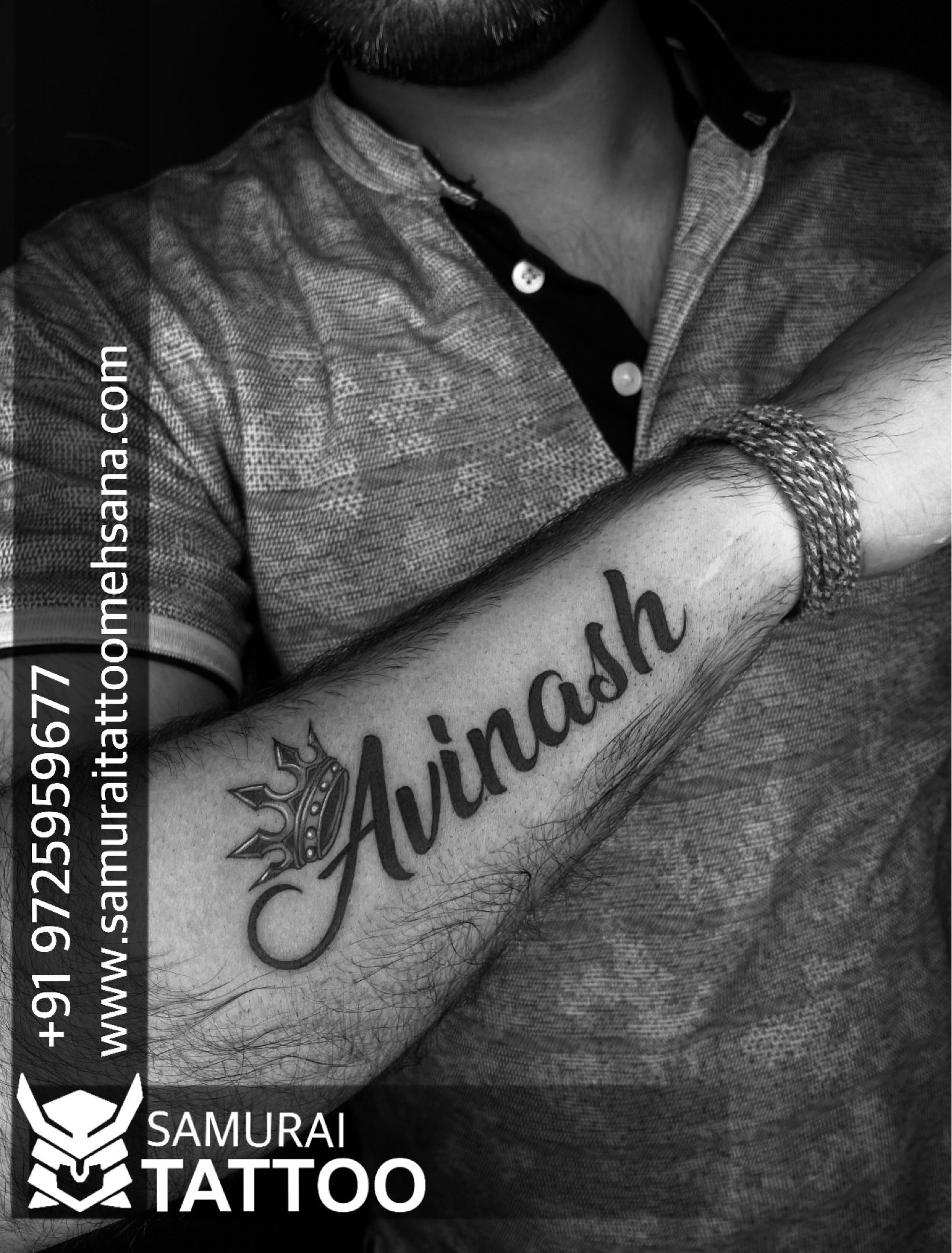 Mayur name Tattoo Contact : 9826269944 | Instagram