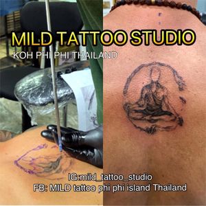 MILD TATTOO STUDIO (not the best but nice one) ❤️ lovely customer ❤️my shop has one branch on Phi Phi Island.Situated in the near koh phi phi police station , Located the police station in Phi Phi Island and the World Med hospital #buddhatattoo #monktattoo #tattooart #tattooartist #bambootattoothailand #traditional #tattooshop #at #mildtattoostudio #mildtattoophiphi #tattoophiphi #phiphiisland #thailand #tattoodo #tattooink #tattoo #phiphi #kohphiphi #thaibambooartis  #phiphitattoo #thailandtattoo #thaitattoo https://instagram.com/mild_tattoo_studiohttps://facebook.com/mildtattoophiphibambootattoo/