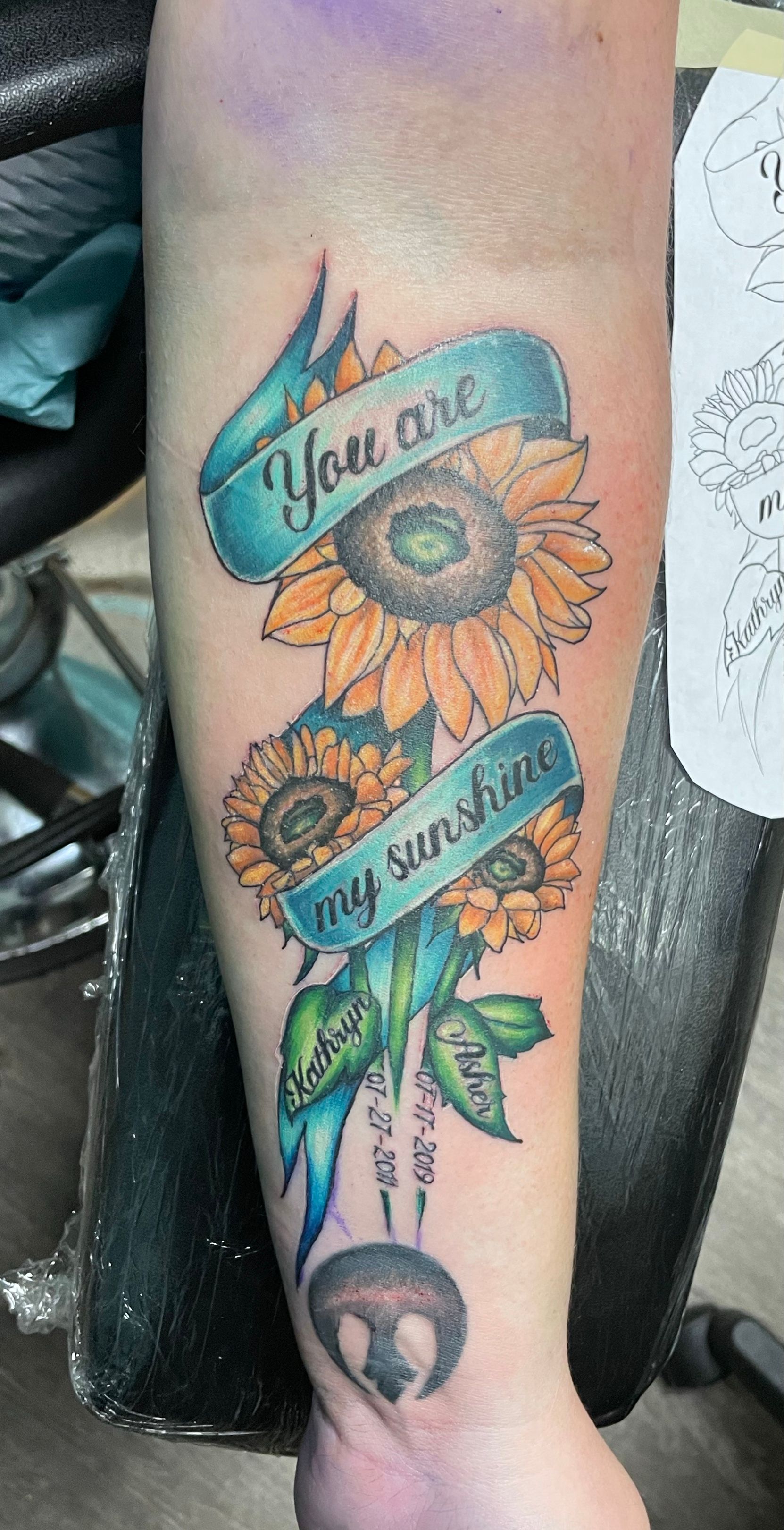 85 Pretty Sunflower Tattoos Designs For Back  Tattoo Designs   TattoosBagcom