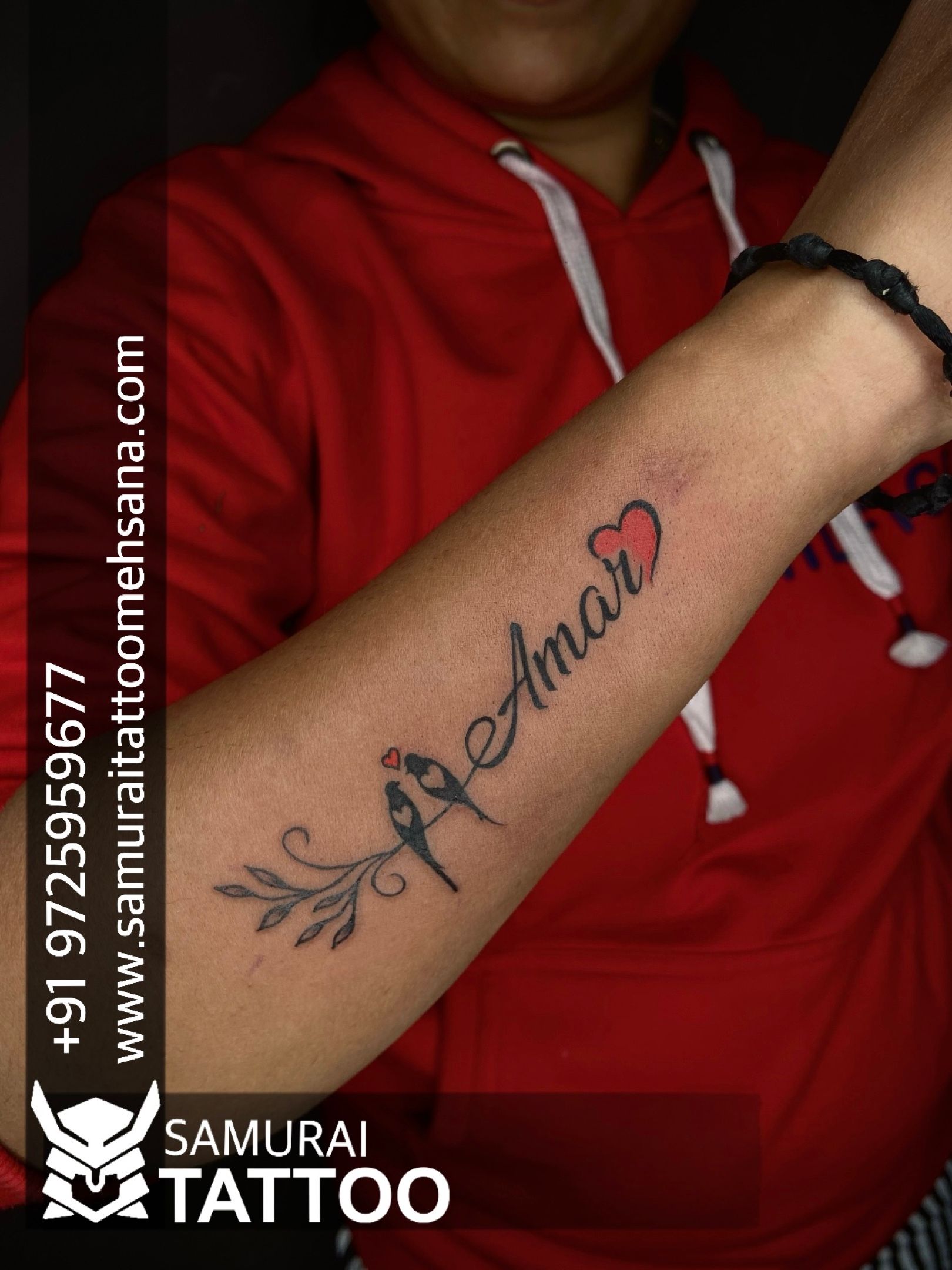 Abhi Name Tattoo by  Naina  Skin Machine Tattoo Studio  Facebook