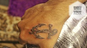 Anchor⚓ TattooTattoo By:Bharath TattooistFor Appointments Contact 8095255505"Tattoo Gallery"'Get Inked or Die Naked'#tattoo #anchortattoo #handtattoo #newtattoo #bharathtattooist #inkedmagazine #artistofinstagram #art #tattooart
