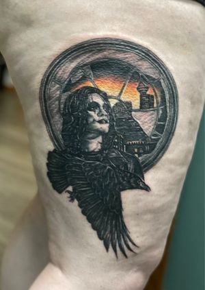 Brandon Lee: The Crow tattoo 