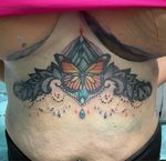 Lace butterfly sternum 