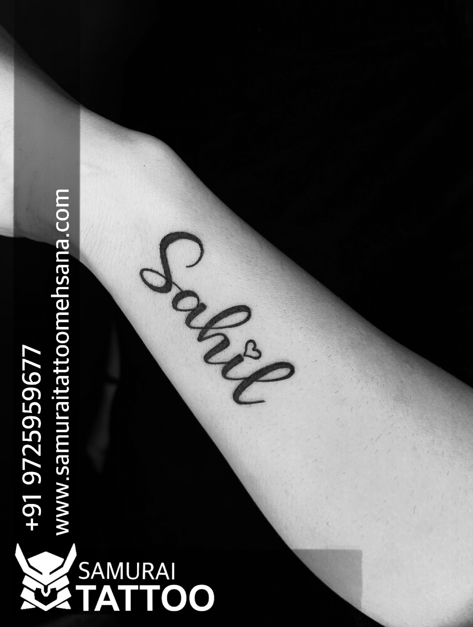 Tattoo uploaded by Samurai Tattoo mehsana • Sahil name tattoo |Sahil tattoo  |Sahil tattoo design |Sahil name tattoo ideas • Tattoodo