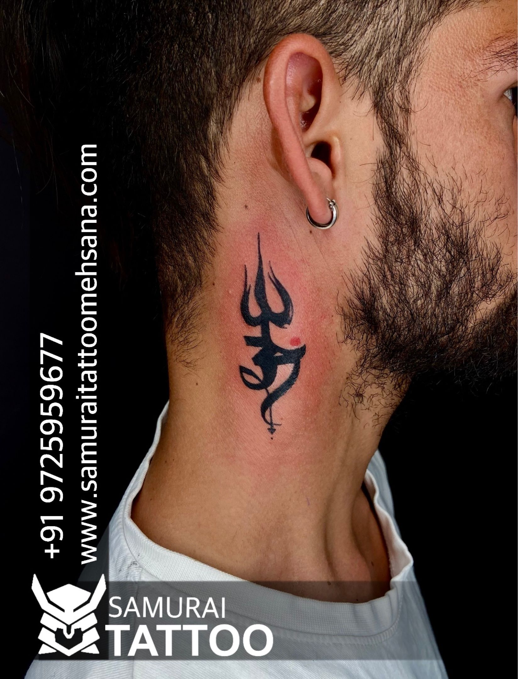Tattoo uploaded by Samurai Tattoo mehsana • Trishul with om tattoo |Om  Trishul tattoo |om tattoo design • Tattoodo